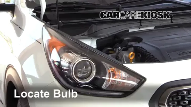 2017 Kia Niro LX 1.6L 4 Cyl. Luces Luz de giro delantera (reemplazar foco)